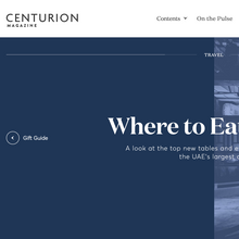 <cite>Centurion</cite> online magazine