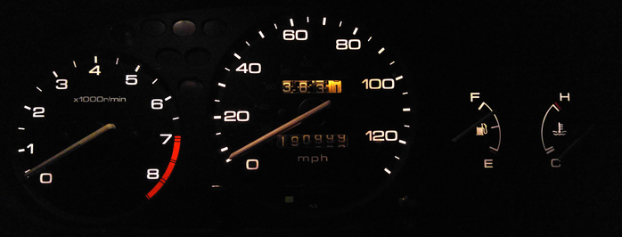 1997 Honda Civic dashboard