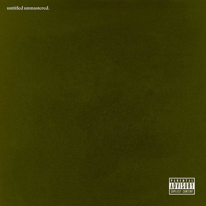 Kendrick Lamar – Untitled Unmastered album art 1