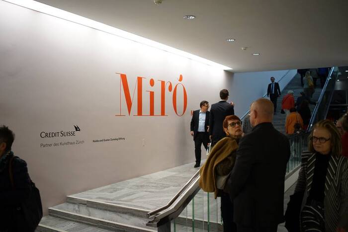 Joan Miró. Wall, Frieze, Mural, Kunsthaus Zürich 2
