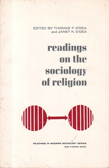 <cite>Readings On The Sociology Of Religion</cite> book jacket