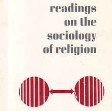 <cite>Readings On The Sociology Of Religion</cite> book jacket