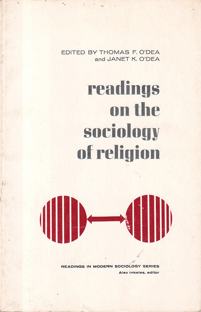 Readings On The Sociology Of Religion book jacket