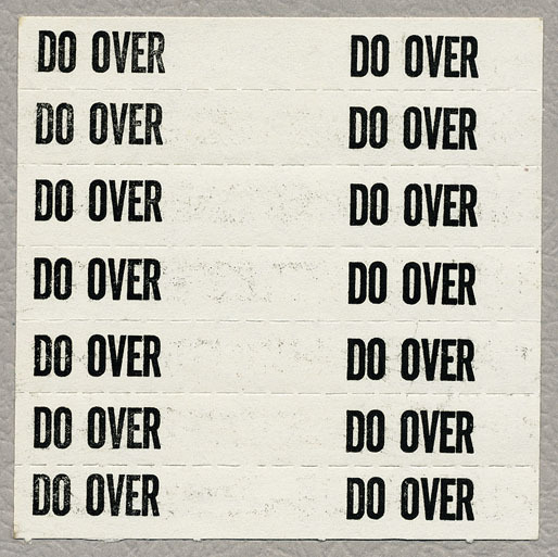 DO OVER