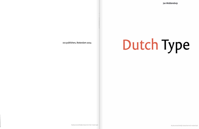 Dutch Type by Jan Middendorp 4