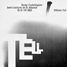 <cite>Wilhem Tell</cite>, Basler Freilichtspiele 1963
