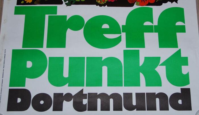 1973 Treffpunkt Dortmund travel poster 3