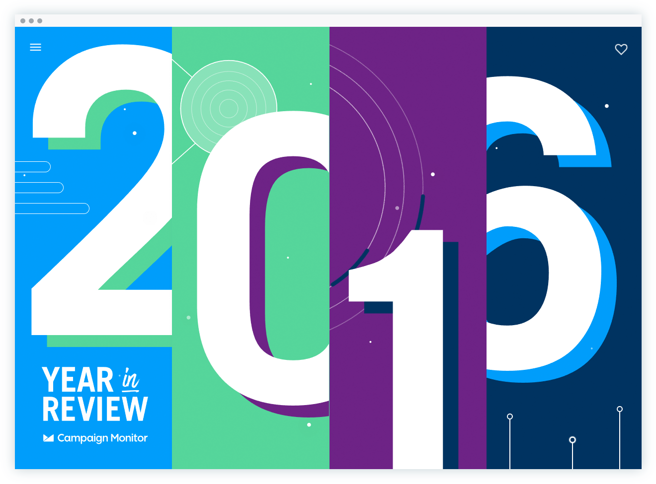 Campaign Monitor’s Year in Review 2016 - Fonts In Use