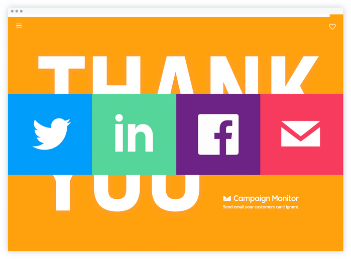 Campaign Monitor’s Year in Review 2016 - Fonts In Use