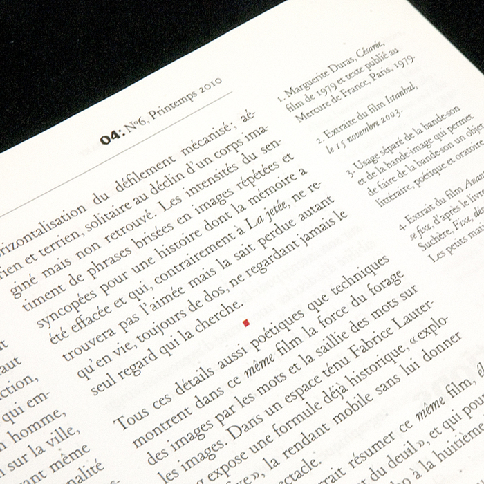 ZéroQuatre, nº6, Printemps 2010 4