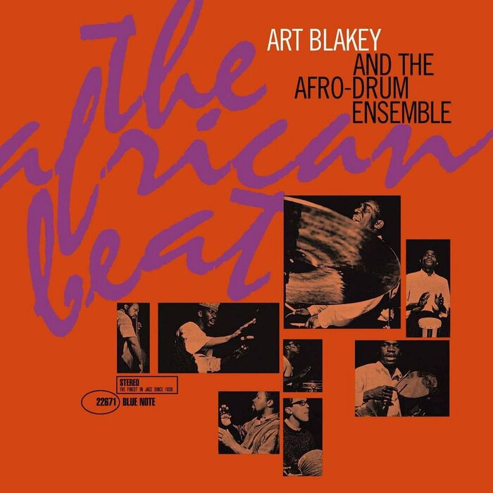 Art Blakey and the Afro-Drum Ensemble – The African Beat album art