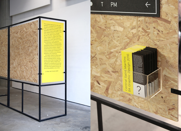 Central Saint Martins BA Graphic Design degree show 3