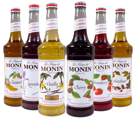 Monin syrups 1
