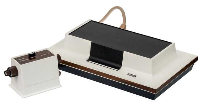 Magnavox Odyssey game console, logo, packaging 2