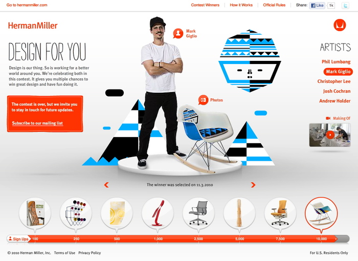 “Design For You” Herman Miller campaign 3