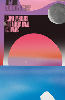 Techno Overboard at the Good Room poster