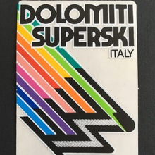 Dolomiti Superski sticker