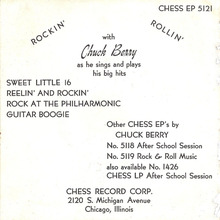 Chuck Berry – <cite>Sweet Little Sixteen</cite> EP