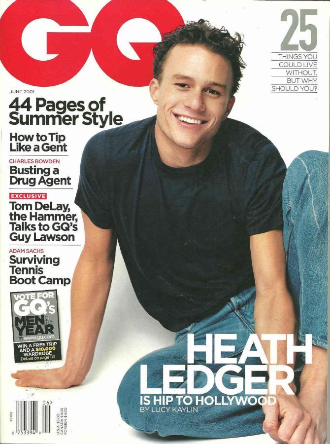 GQ magazine, June 2001