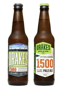 Drake’s Brewing Co. label redesign