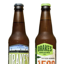 Drake’s Brewing Co. label redesign