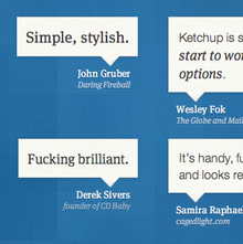 Ketchup web app
