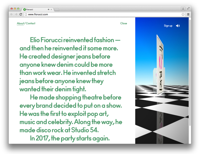 Fiorucci Archivio website 5