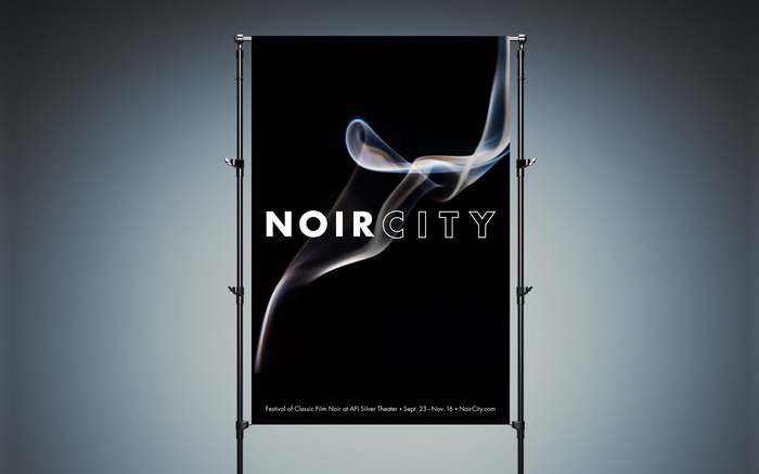 Film Noir festival identity 1