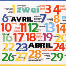 Deutsche Welle 1993 calendar