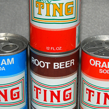 Ting soda cans