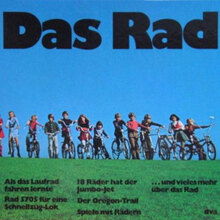 <cite>Das Rad </cite>(1972) book cover