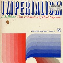 <cite>Imperialism</cite>, by J. A. Hobson, Ann Arbor Paperbacks edition