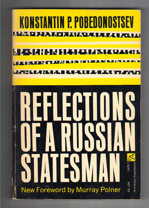Reflections of a Russian Statesman, Ann Arbor Paperbacks edition