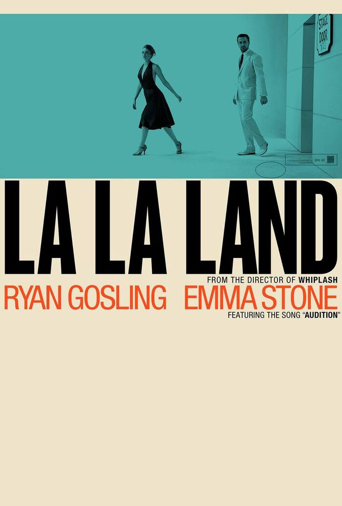 Alternative poster, pairing tightly spaced Helvetica Condensed for the actors’ names with caps from an unidentified narrow Gothic for the title. This design references the Blue Note aesthetic including duotone photographs and stacked-and-justified sans serif caps.