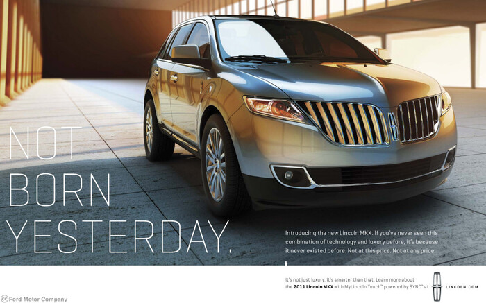 Lincoln Motor Co. marketing (2010) 1