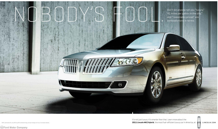 Lincoln Motor Co. marketing (2010) 2