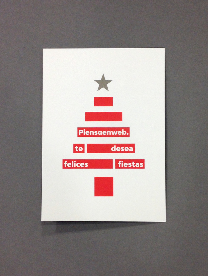 Piensaenweb Christmas card