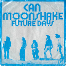 Can – “Moonshake” / “Future Days” single cover