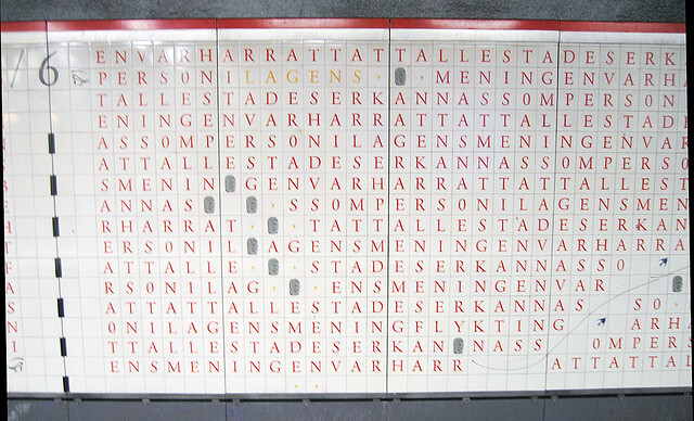 Universitetet Station, Stockholm Metro 4