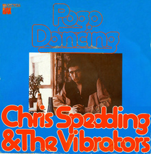 Chris Spedding &amp; The Vibrators – “Pogo Dancing” German single cover