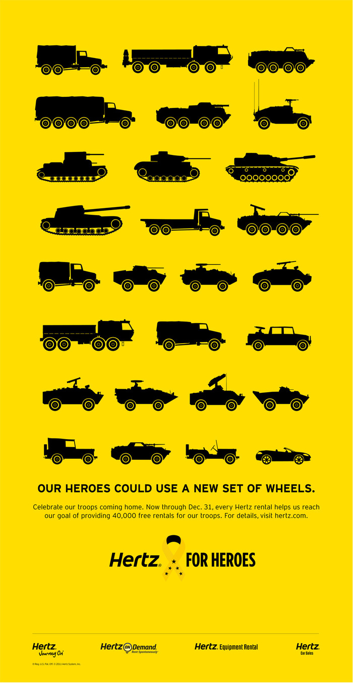 Hertz for Heroes