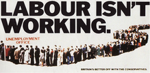 “Labour Isn’t Working”, UK Conservative Party poster, 1978