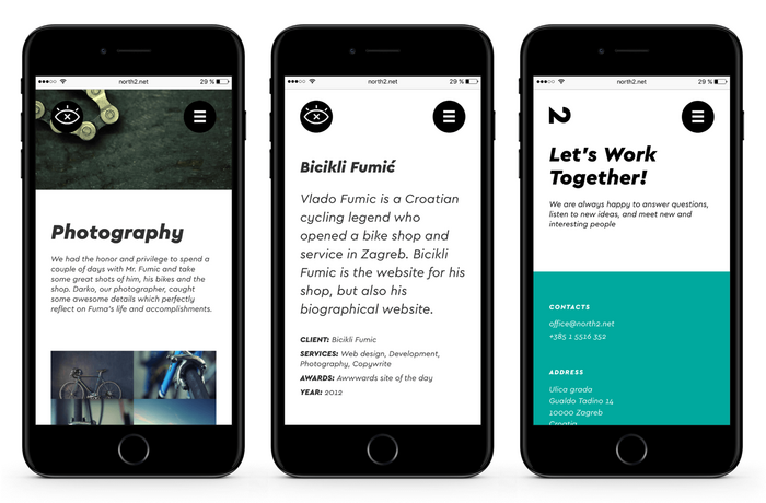 north2 website 7