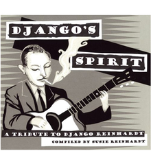<cite>Django’s Spirit – A Tribute To Django Reinhardt </cite>album art