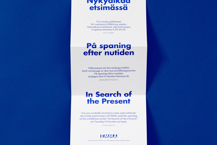 In Search of the Present at EMMA 3