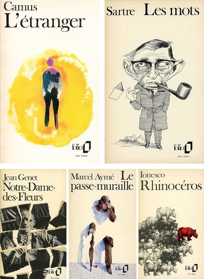 “Folio” book series, Gallimard 2