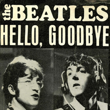 The Beatles – “Hello, Goodbye” / “I Am The Walrus” Dutch single cover