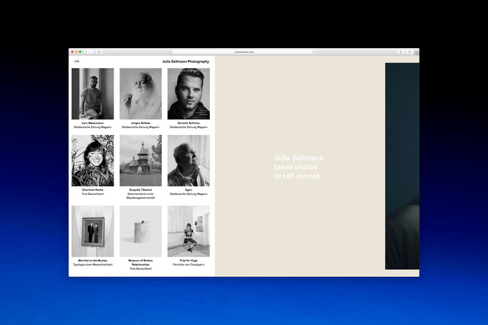 Visual identity for Julia Sellmann Photography 3