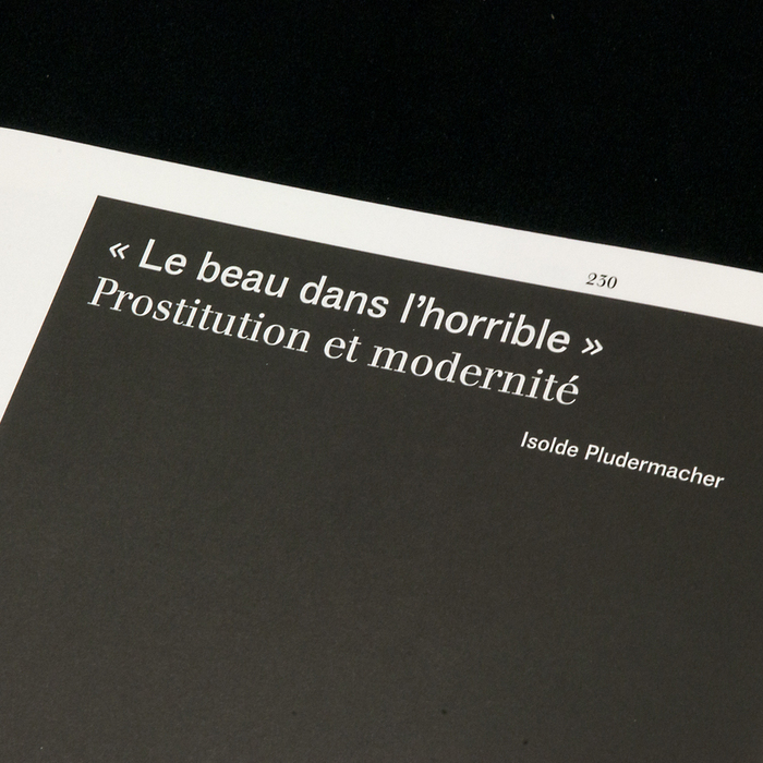 Splendeur et misère: Images de la prostitution 3