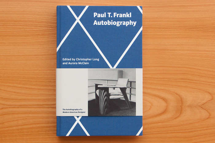 Cover of Paul T. Frankl’s autobiography, set in Acorde.